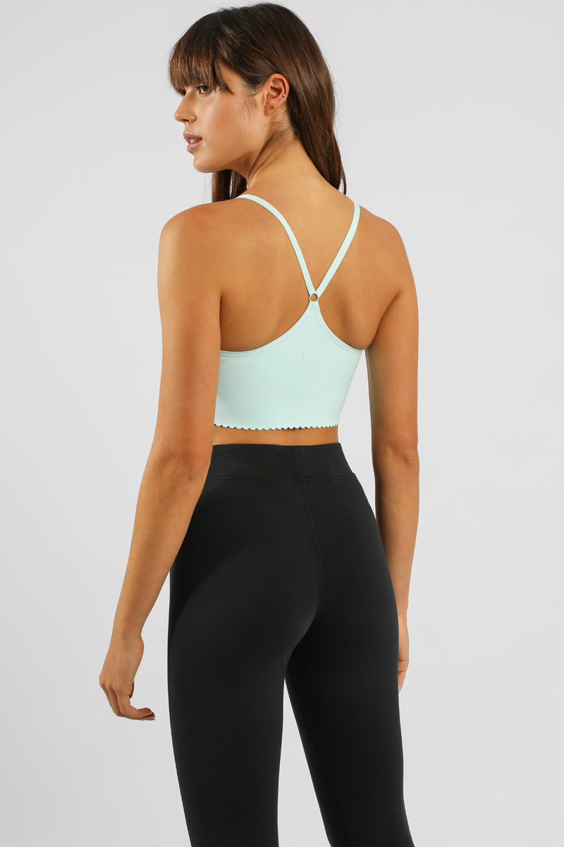 Nike Yoga Indy Sports Bra Teal Tint/(Barely Green) Stylerunner