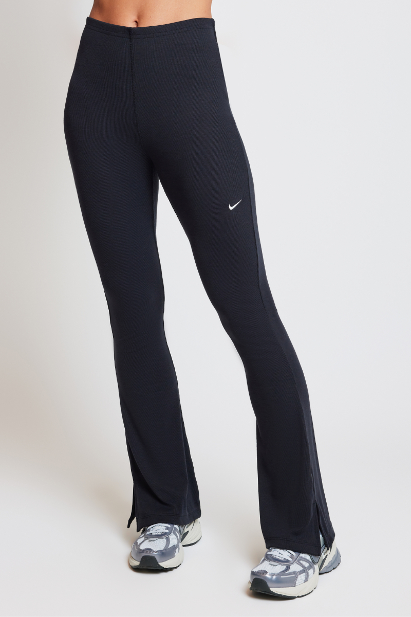 Nike, Pants & Jumpsuits, Nike Leggings One Luxe Ribbed Leggings High Rise  Cream Nude Sz Xl New