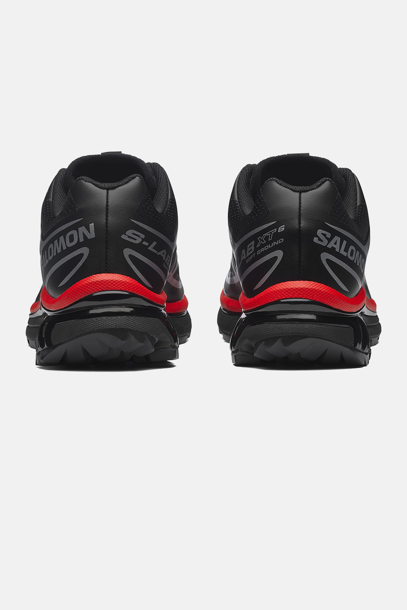 靴 SALOMON XT-6 Black/Fiery Red/Ftw Si Salomon XT-6 Black / Fiery Red / Ftw Silver | Stylerunner