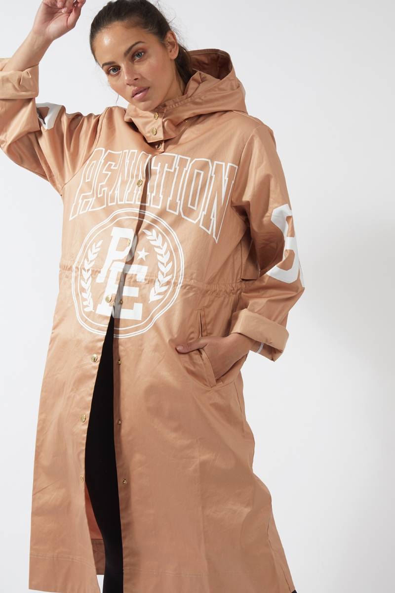 Cross Court Trench Coat