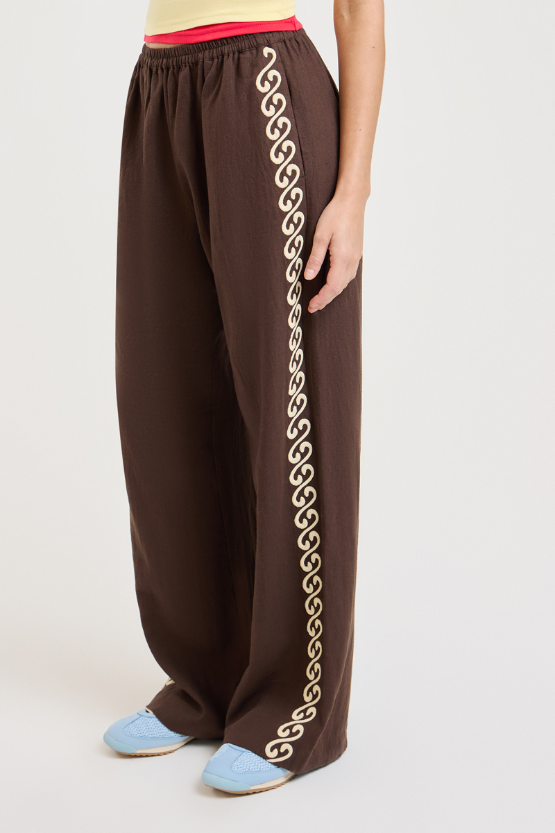 Liido Isla Pants Walnut