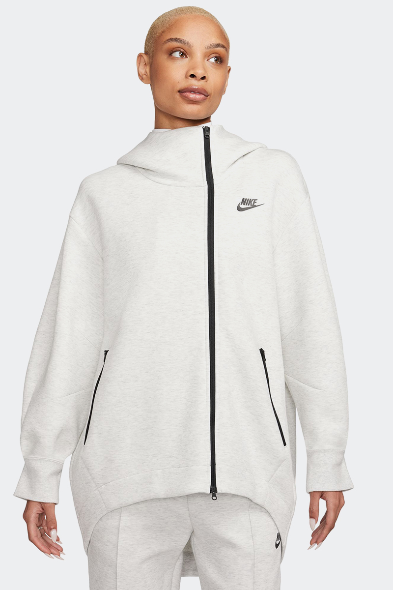 Nike Sportswear Tech Fleece Full Zip Hoodie Light Grey/Htr/Black