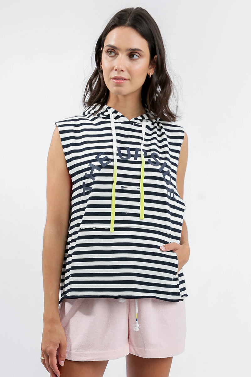 Arlette Sleeveless Hoodie