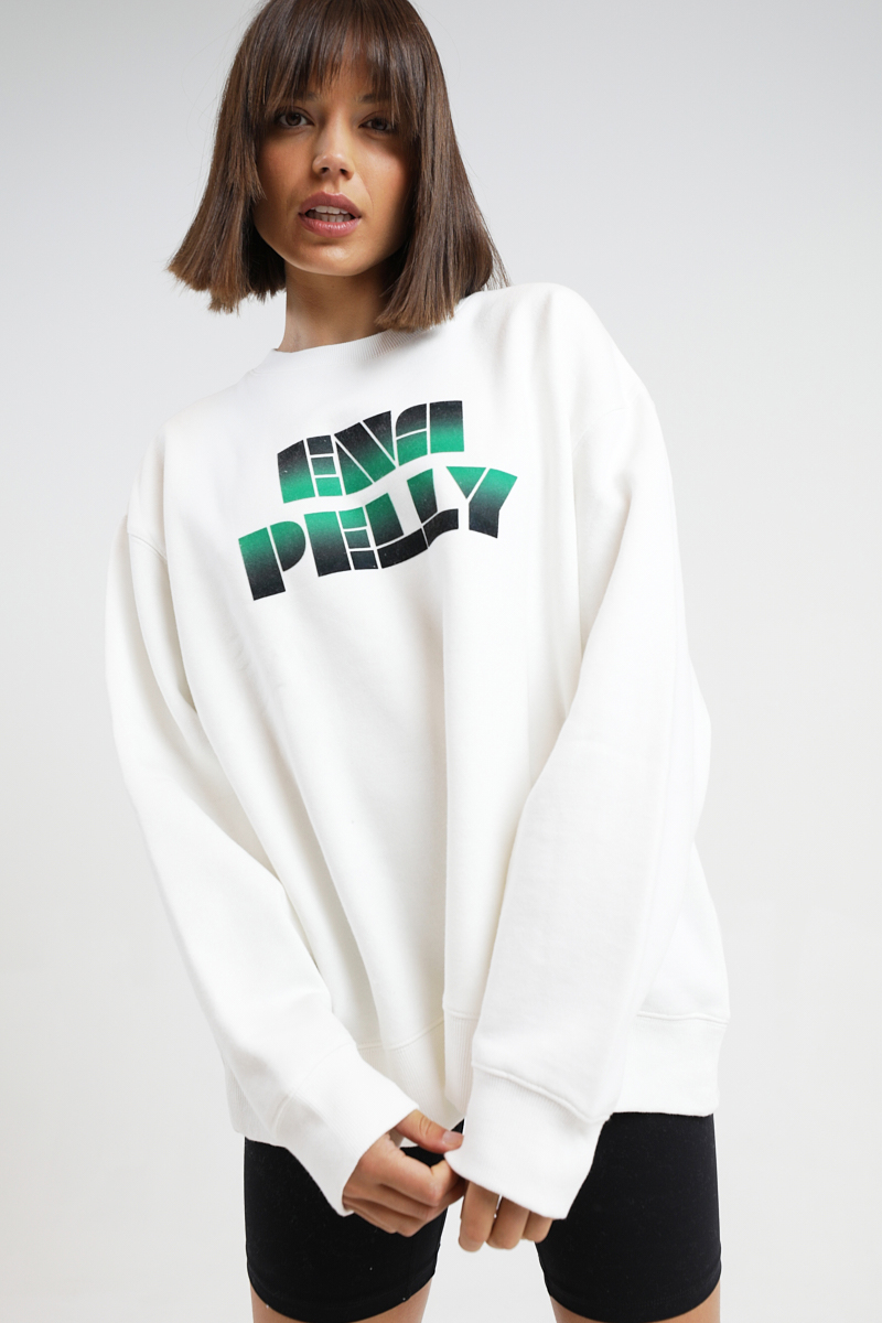 Ena Pelly Ombre Sweater Vintage White | Stylerunner