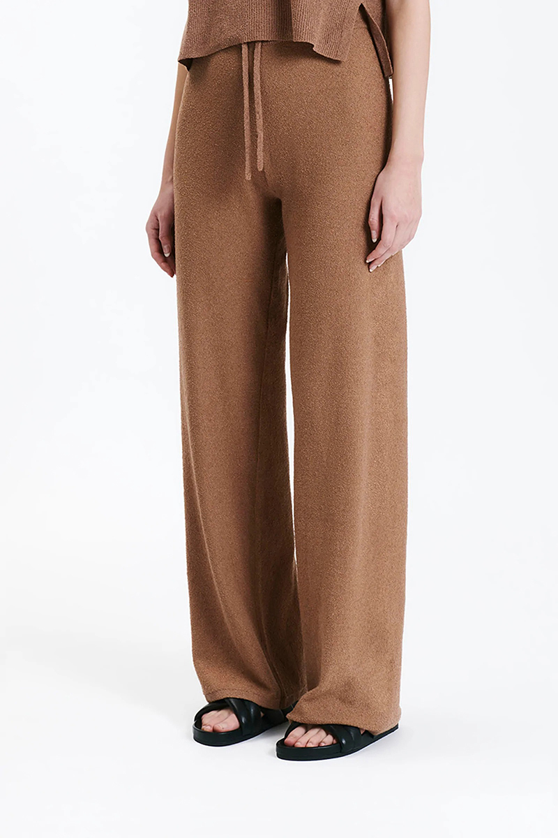 Nude Lucy Binx Knit Pant Fudge Stylerunner