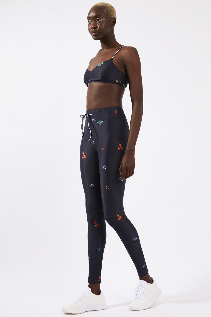 Lucky Symbols Yoga Pant