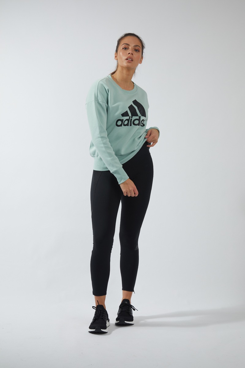 Badge Of Sport Crew Sweatshirt