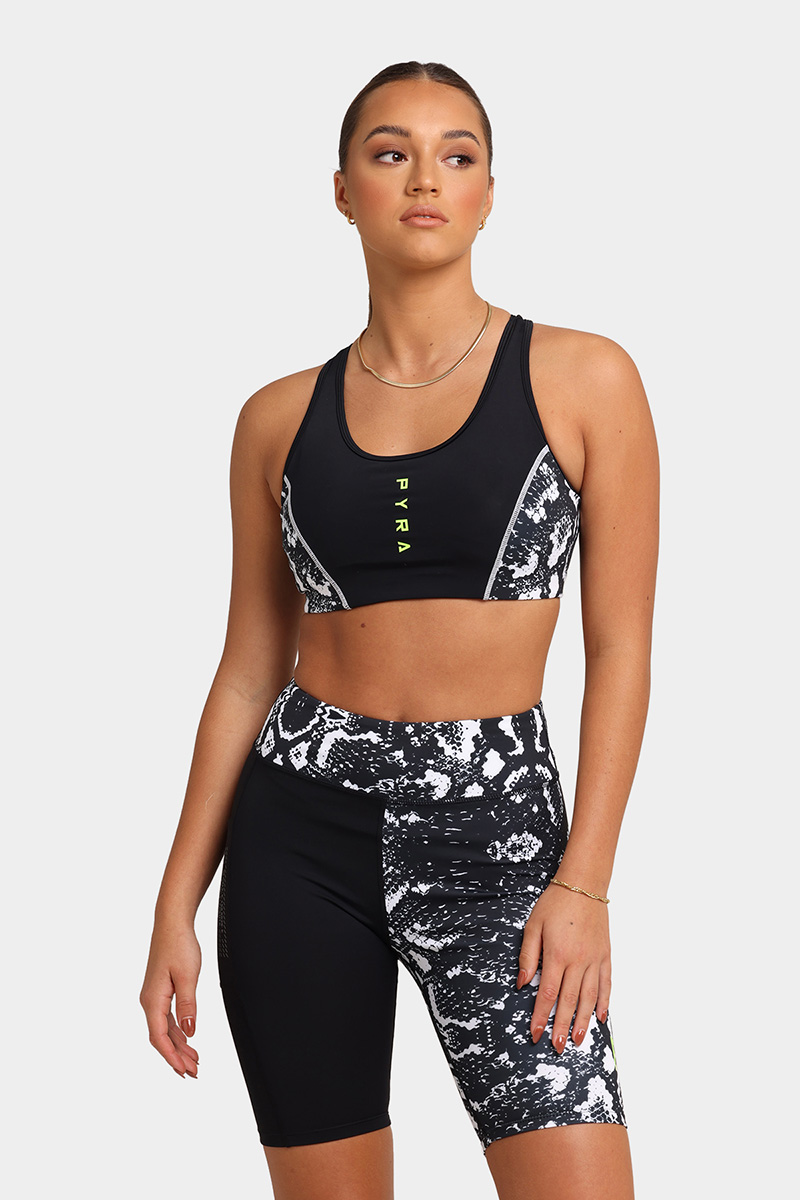 Pyra Viper Sports Bra Black | Stylerunner