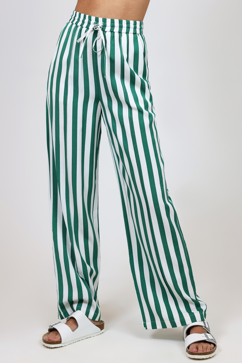 blanca Jordan Pants Green/White | Stylerunner