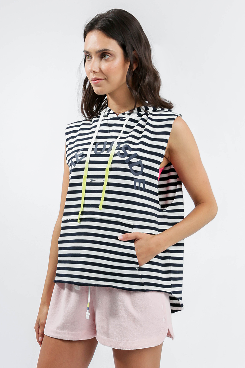 Arlette Sleeveless Hoodie