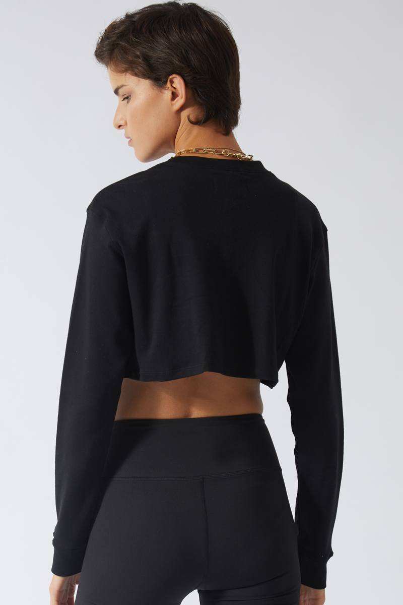 Long Sleeve Crop Tee