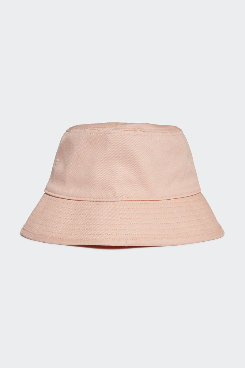 baby pink adidas bucket hat