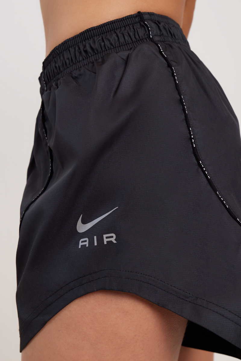 Nike Air Running Shorts Black/Silver | Stylerunner