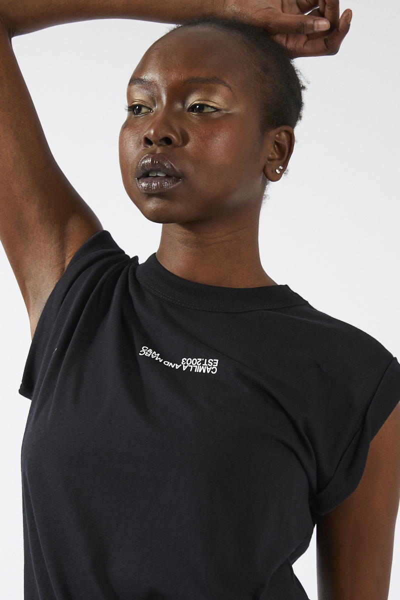 Vida Metallic Logo Tee