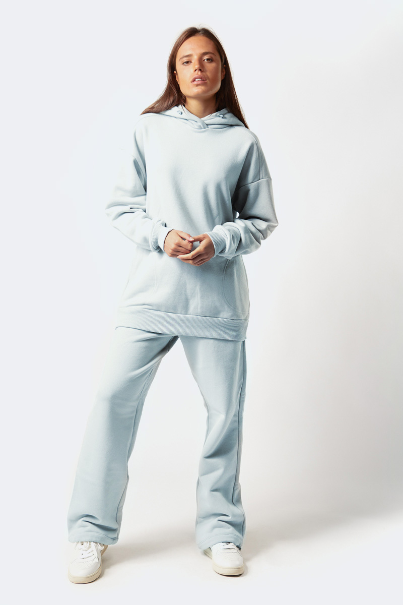 Drawstring Hooded Top