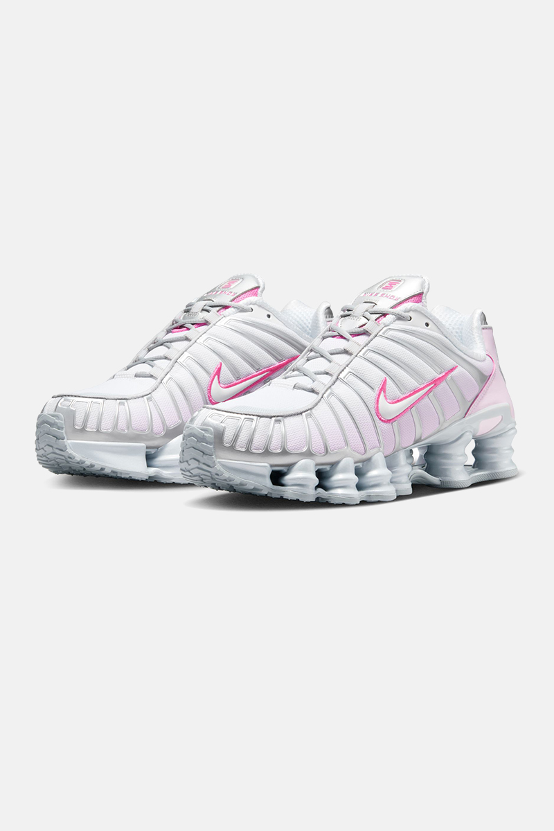 Nike Shox TL Mtlc Platinum/Pinksicle-Pink Foam-White-Flt Silver