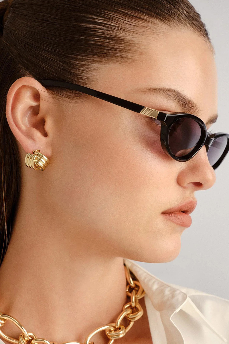 Le Specs Duskfall サングラス Le Specs Duskfall Sunglasses Black | Stylerunner