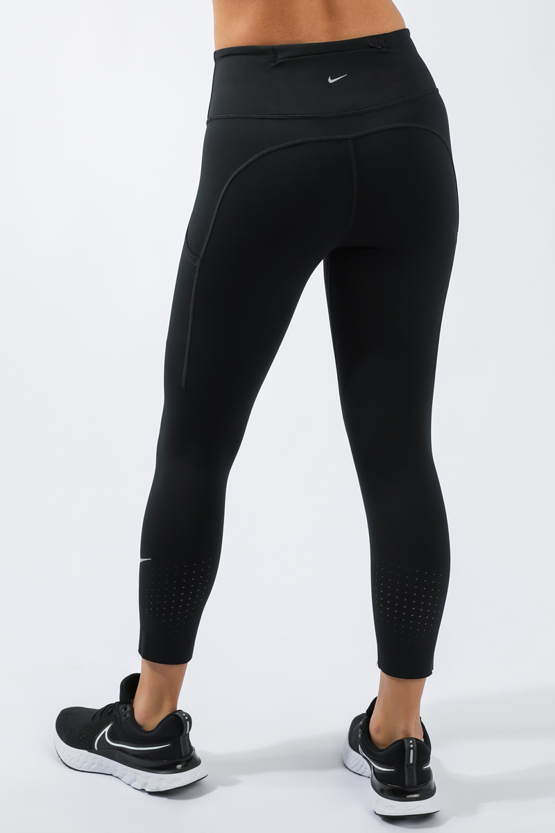 Nike Epic Lux Running Crop Tights BLACK/REFLECTIVE SILV
