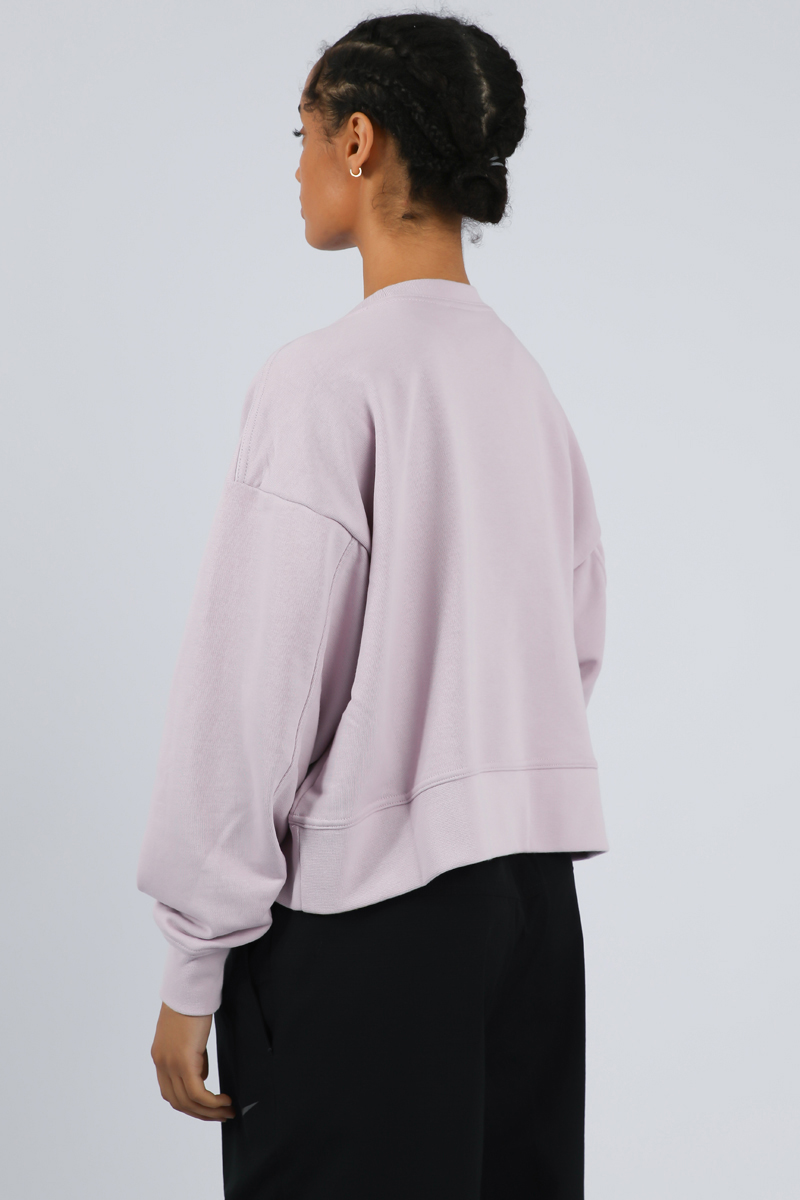 lilac nike swoosh sweatshirt