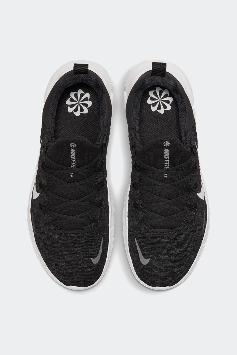Mondstuk media ontmoeten Nike Free Run 5.0 Black/White-Dk Smoke Grey | Stylerunner