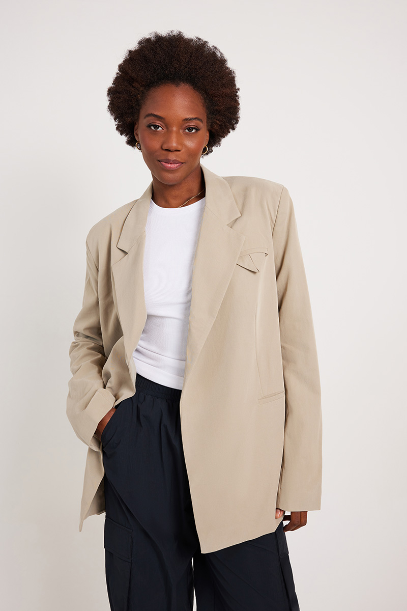 blanca Samantha Blazer Beige Stylerunner