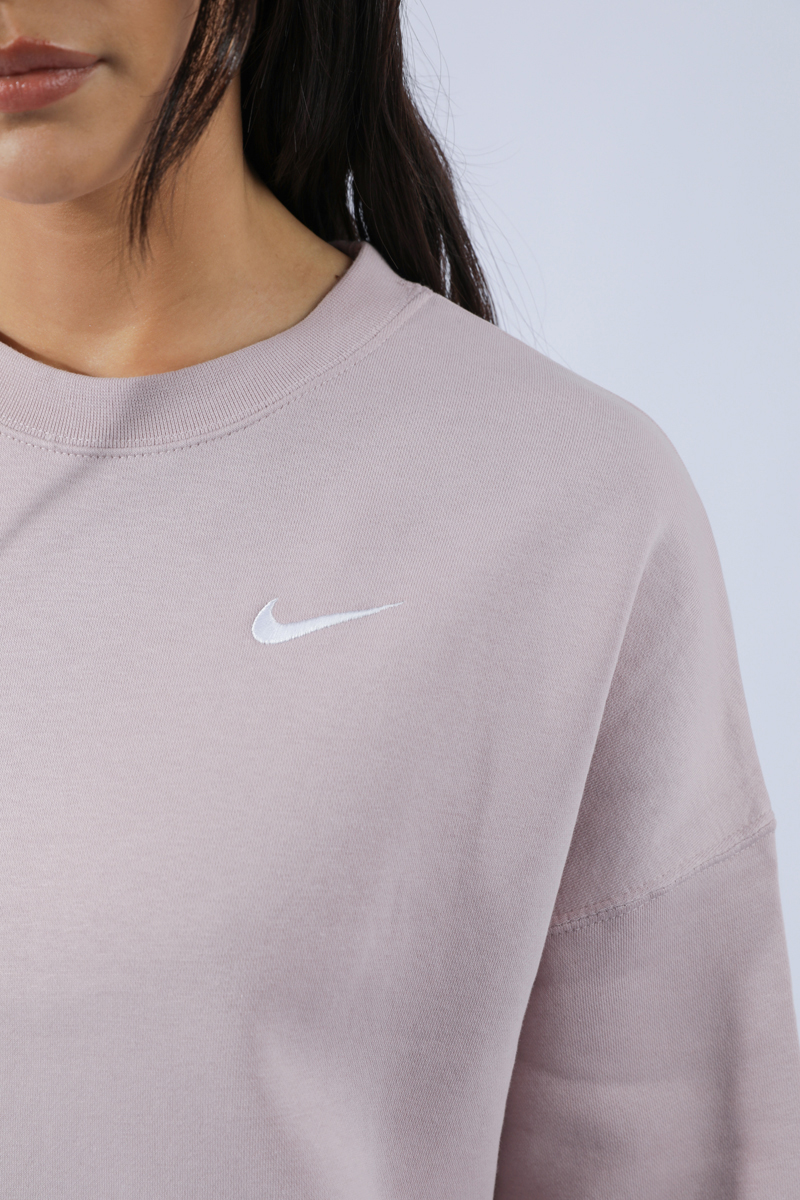 Nike Sportswear Essential Fleece Crew - Champagne | Stylerunner