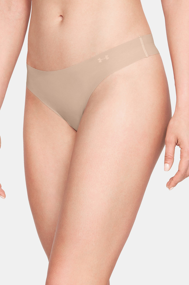 Under Armour PURE NO SHOW THONG 3 PACK - Thong - star light