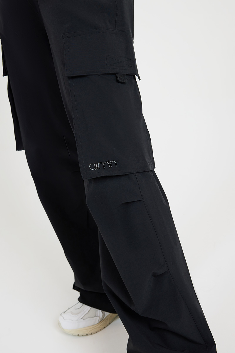AIMN Windbreaker Parachute Pant Black | Stylerunner
