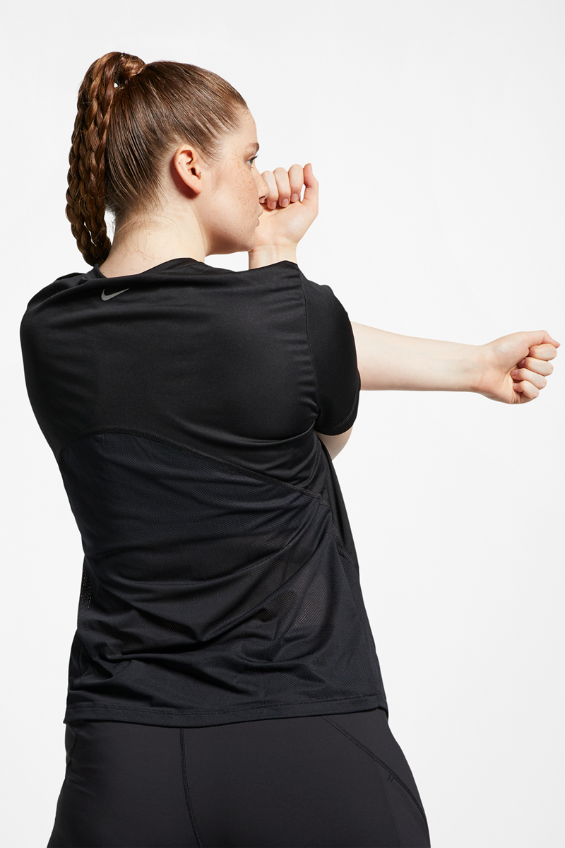 Miler Short-Sleeve Plus Size Running Top