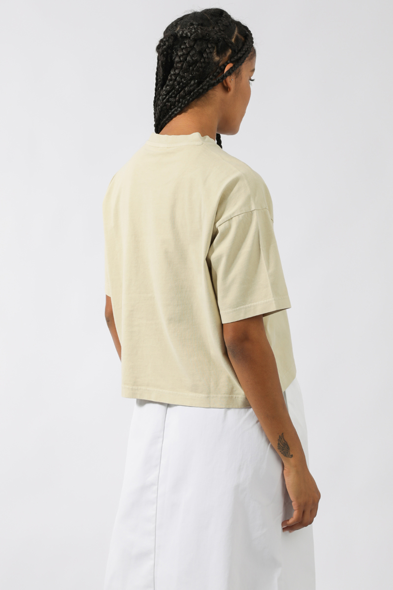 Reebok Classics Cropped T-Shirt - Stucco | Stylerunner