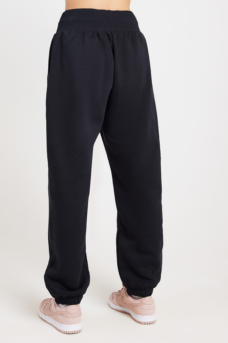 Nike DQ5887-010 W NSW PHNX FLC HR OS Pant Pants Women's Black/SAIL Size XL  : : Fashion