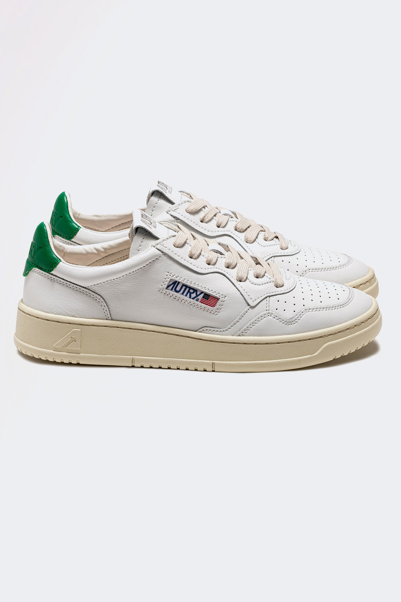 Autry Medalist White / Green | Stylerunner