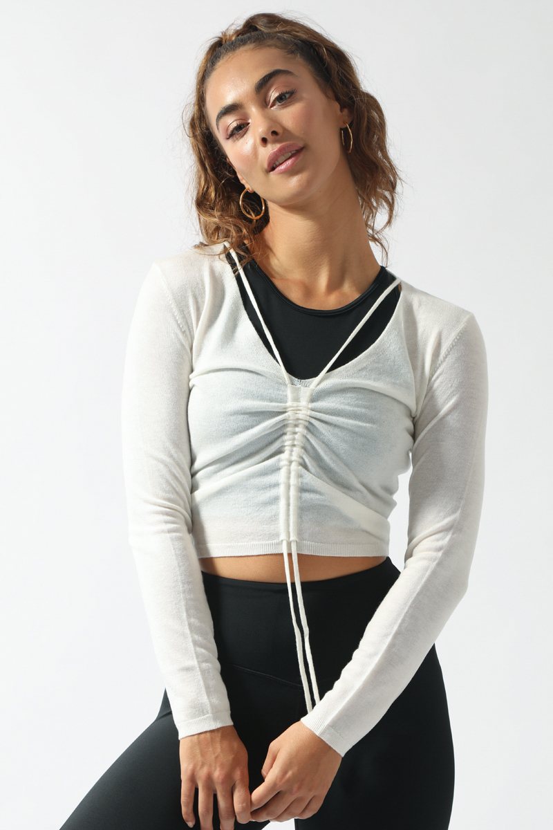Dynamite Ruched Top