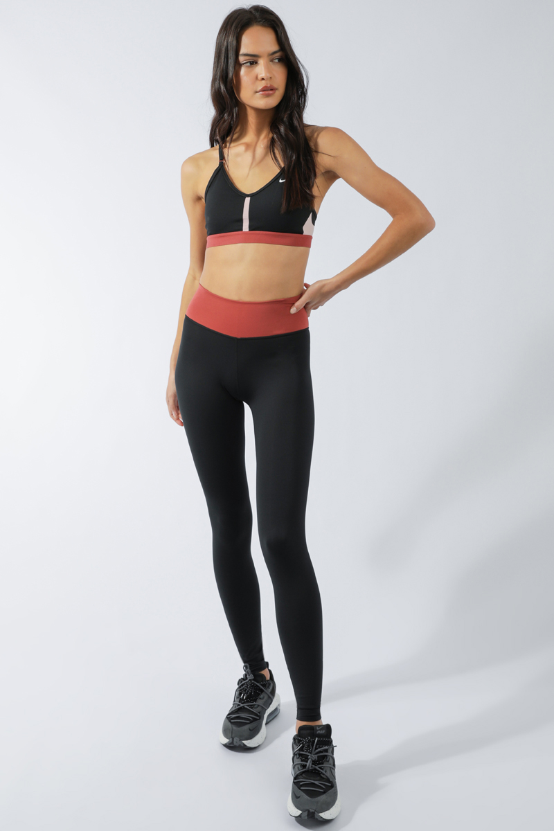 Nike One Luxe Mid-Rise Legging - Black | Stylerunner