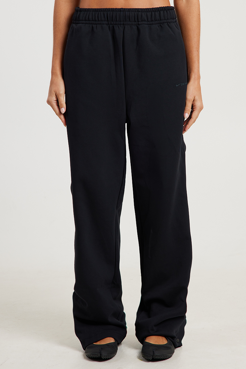 NikeSKIMS Matte Tricot Side-Snap Pants Nskm Obsidian | Stylerunner