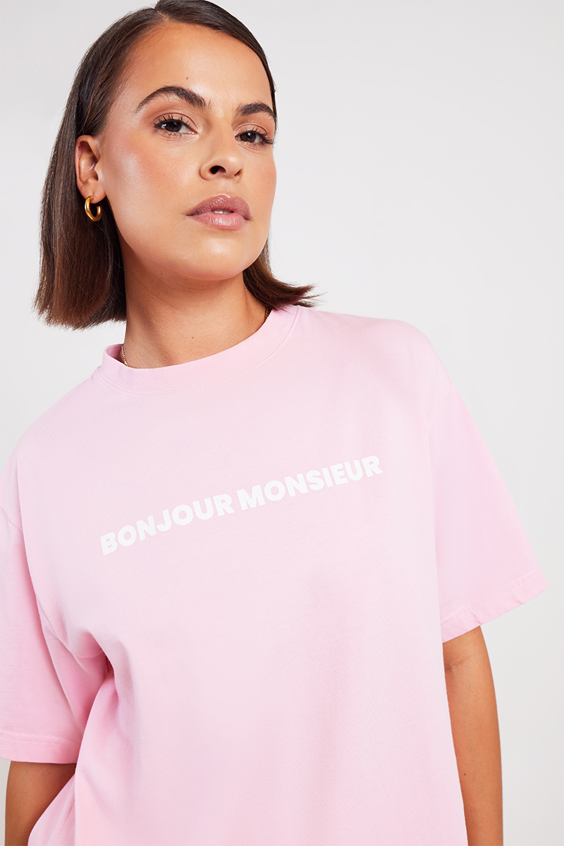 Araminta James Bonjour Monsieur Tee Peony | Stylerunner