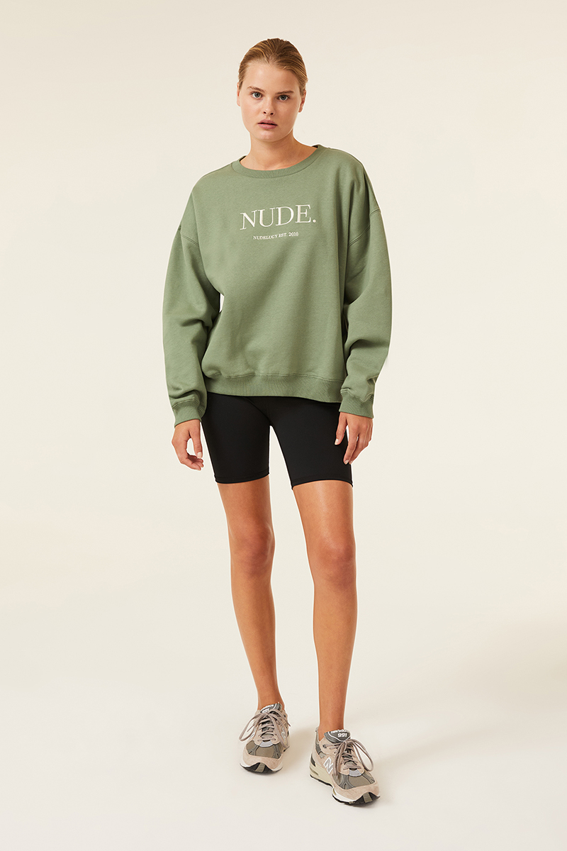 Nude Lucy IWD Sweat Foam Green | Stylerunner