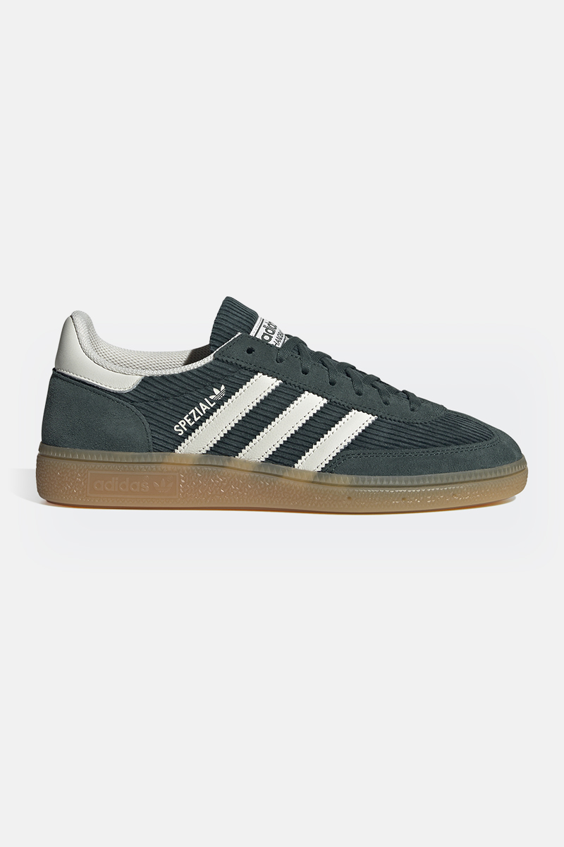 adidas gazelle silver green womens adidas Originals Womens Handball Spezial - Focus Olive/Violet Tone/Gum -  Trainers main image 0