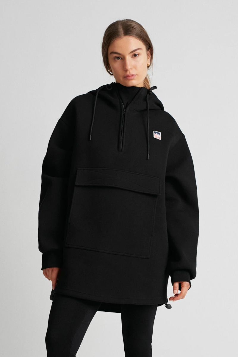 camilla and marc black hoodie