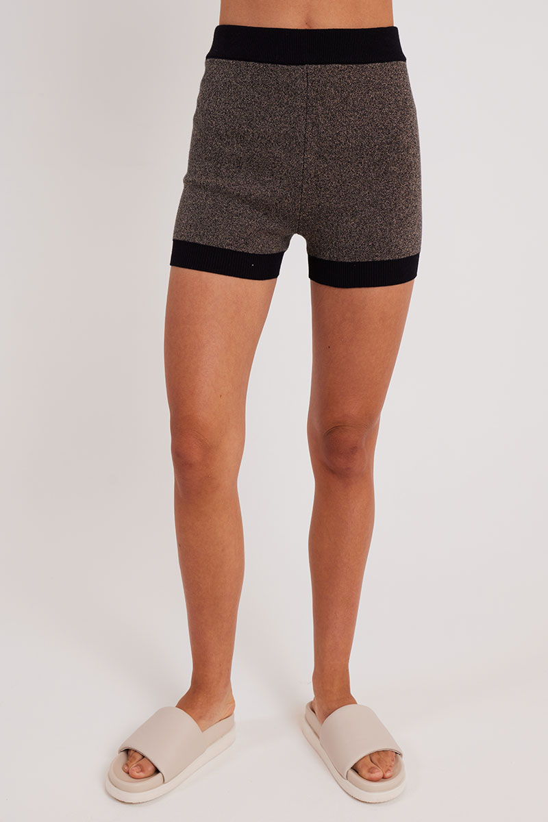 Nude Lucy Nude Active Knit Short Granite Stylerunner