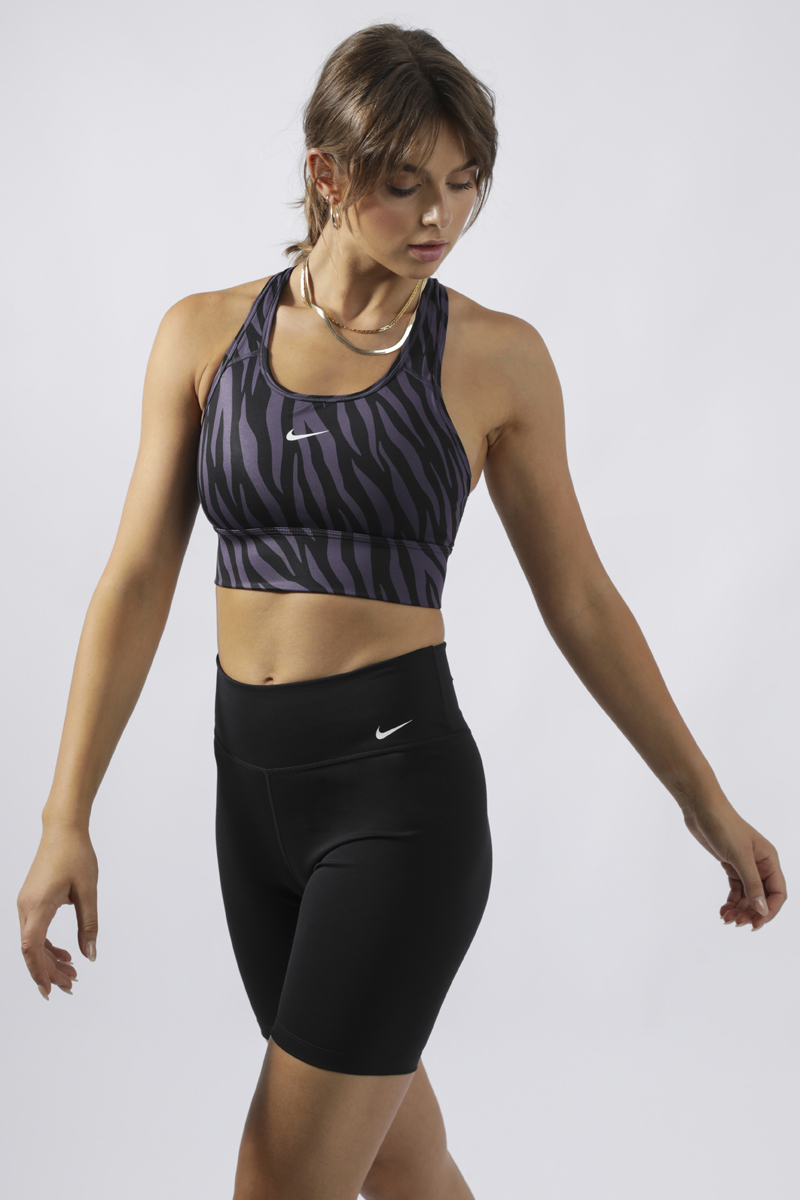 Swoosh Icon Clash Bra