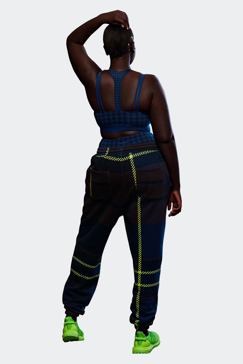 hyperreal allover print sweat pants