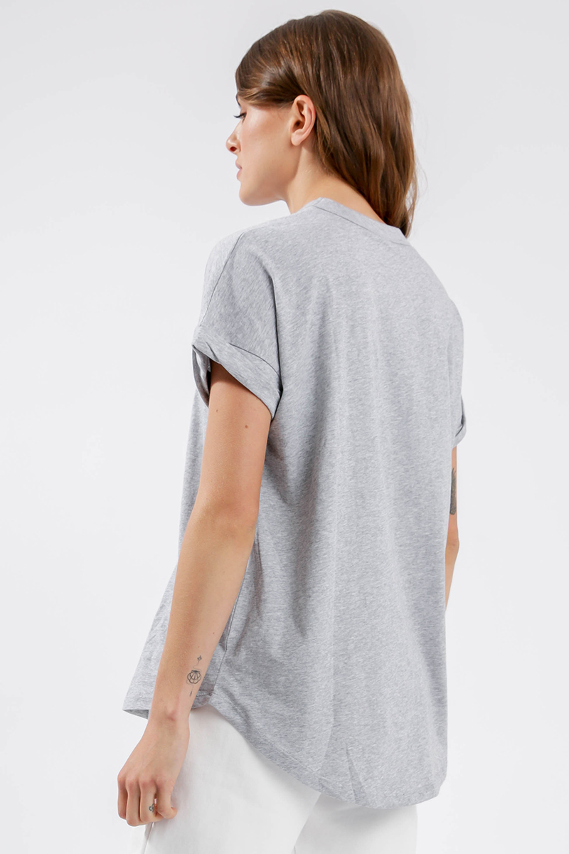 c&m huntington tee grey