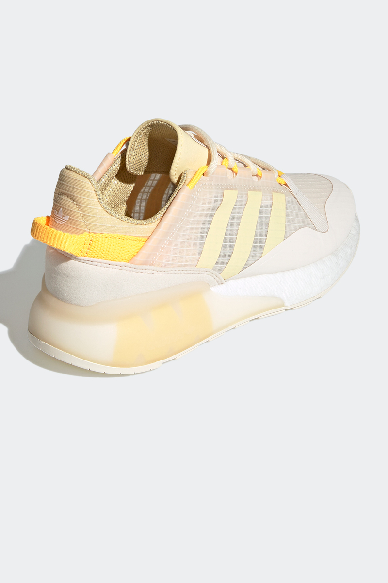 Adidas Originals ZX 2K Boost Pure Wonder White Orange Tint Solar Stylerunner