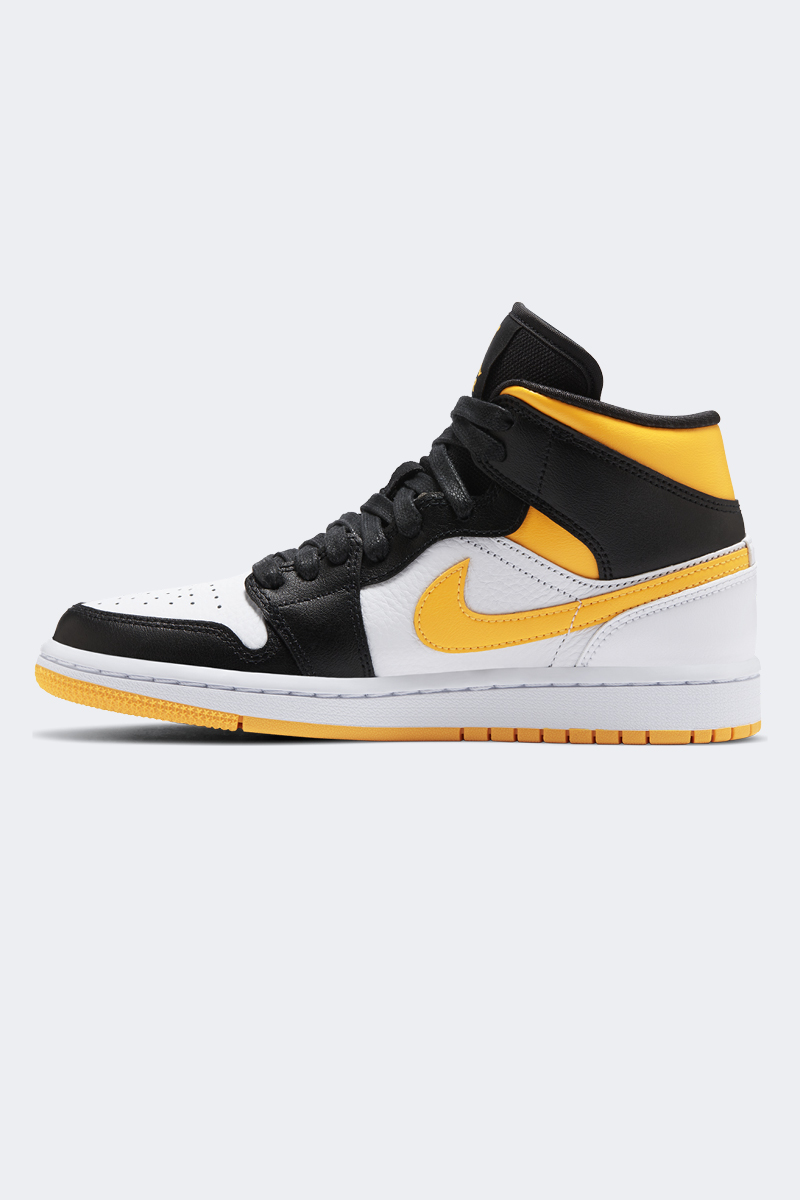 Nike Air Jordan 1 Mid SE White/Laser Orange-Black | Stylerunner