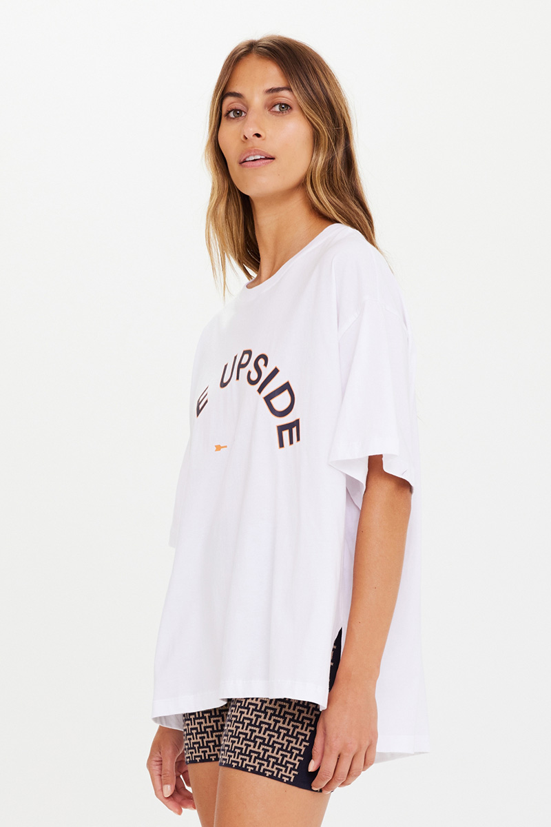 The Upside Laura Tee White | Stylerunner