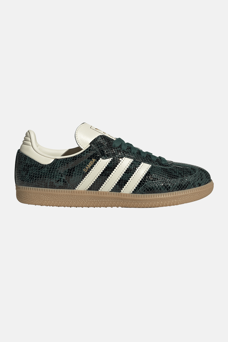 adidas Samba OG Cream White/Cream White/Collegiate Green | Stylerunner