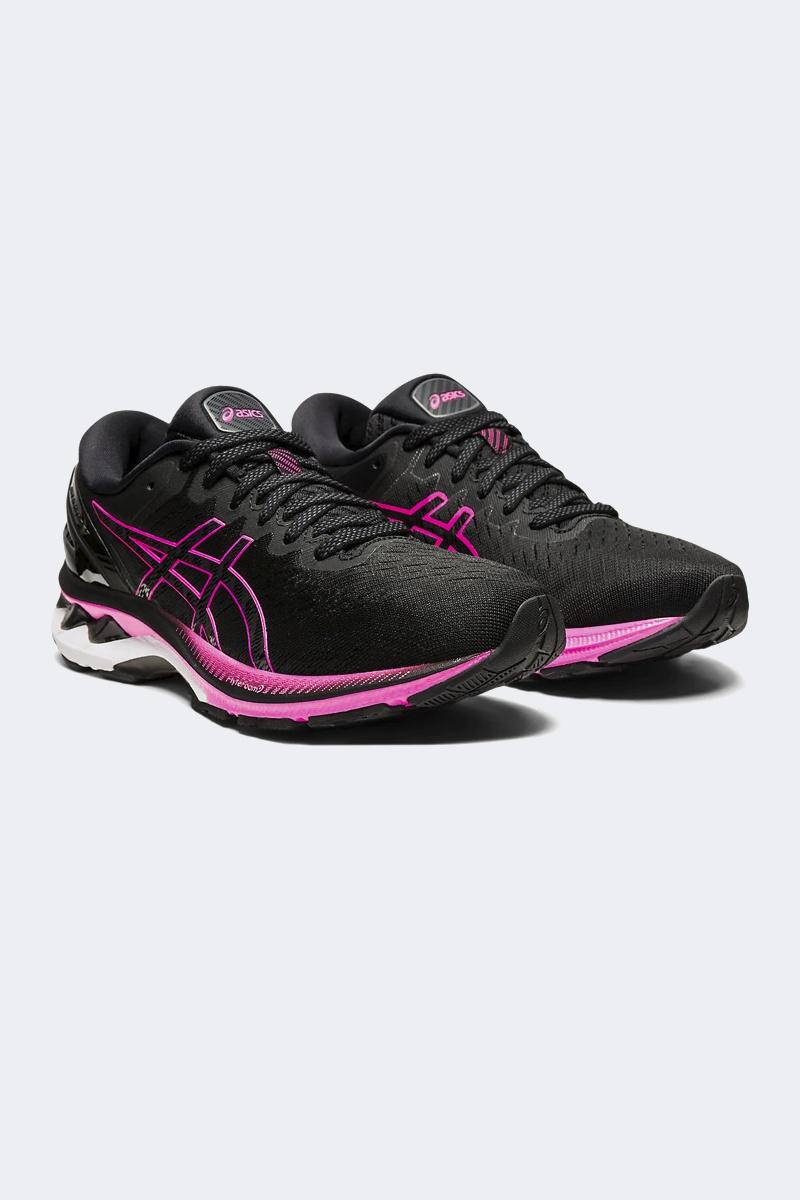 gel kayano 27 black pink