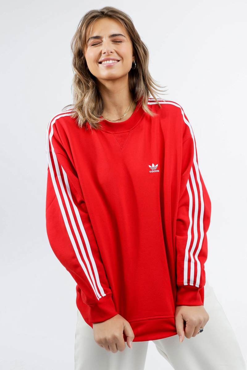 adidas Originals Adicolor Classics Sweatshirt - Scarlet | Stylerunner