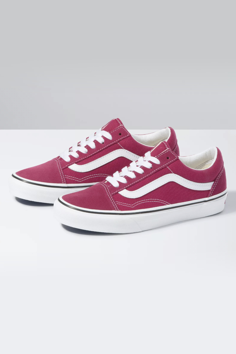 Vans old skool shop dry rose true white